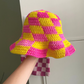 Checkered Bucket Hat PATTERN